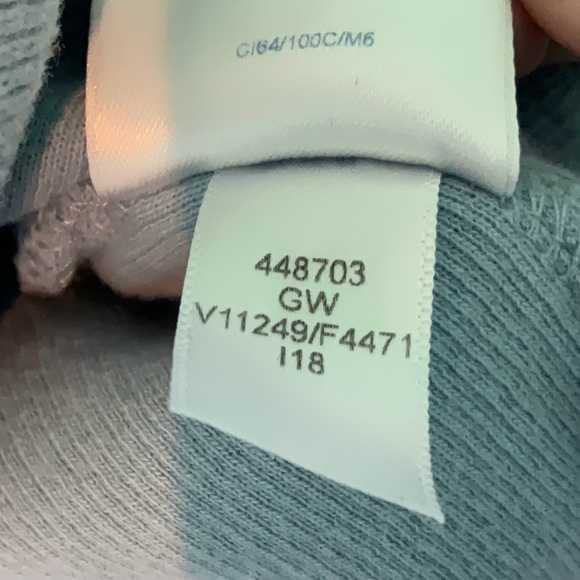 Lands End Men’s 1/4 Zip Up Long Sleeve Shirt Handsome Blue Pullover XL - Picture 4 of 4